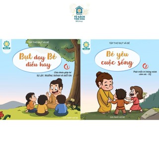Bộ 2 tập thơ cho bé - tập thơ bụt và bé - bkeshop