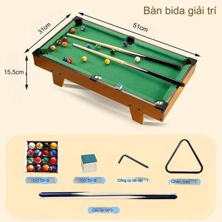 Bàn Bi A , BiDa Mini Bằng Gỗ Size Lớn