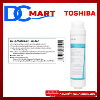 Lõi lọc thô Toshiba số 1 F-1686-PAC - Hàng Chính Hãng