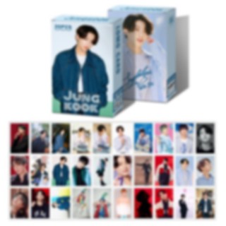 Hộp thẻ ảnh 30 tấm Lomo card Jungkook BTS