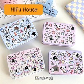 Hộp sắt mini hộp thiếc nhỏ đựng phụ kiện lomo card đựng thẻ phụ kiện tóc dễ thương hoạt hình