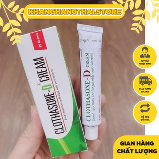 Kem bôi nấm móng clothasone D 10g thái lan
