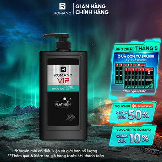 Dầu gội nước hoa cao cấp Romano VIP Impress 650g