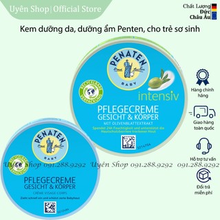 Kem Dưỡng Da Penaten HÀNG ĐỨC Dưỡng Ẩm, Chăm Sóc Bảo Vệ Làn Da cho Trẻ Sơ Sinh, 100ml