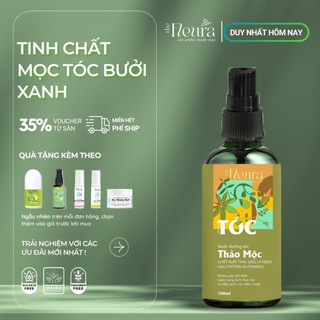 Nước dưỡng tóc thảo mộc the Fleura tinh dầu bưởi giúp giảm gãy rụng thúc đẩy tóc con và làm sạch da đầu 50ml