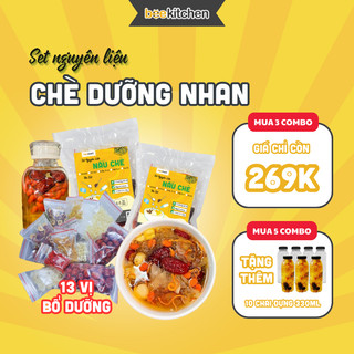 Set Tự Nấu Chè Dưỡng Nhan 13 Vị Thảo Mộc đơn giản Nhà Bee - Thành phẩm 10-12 bát