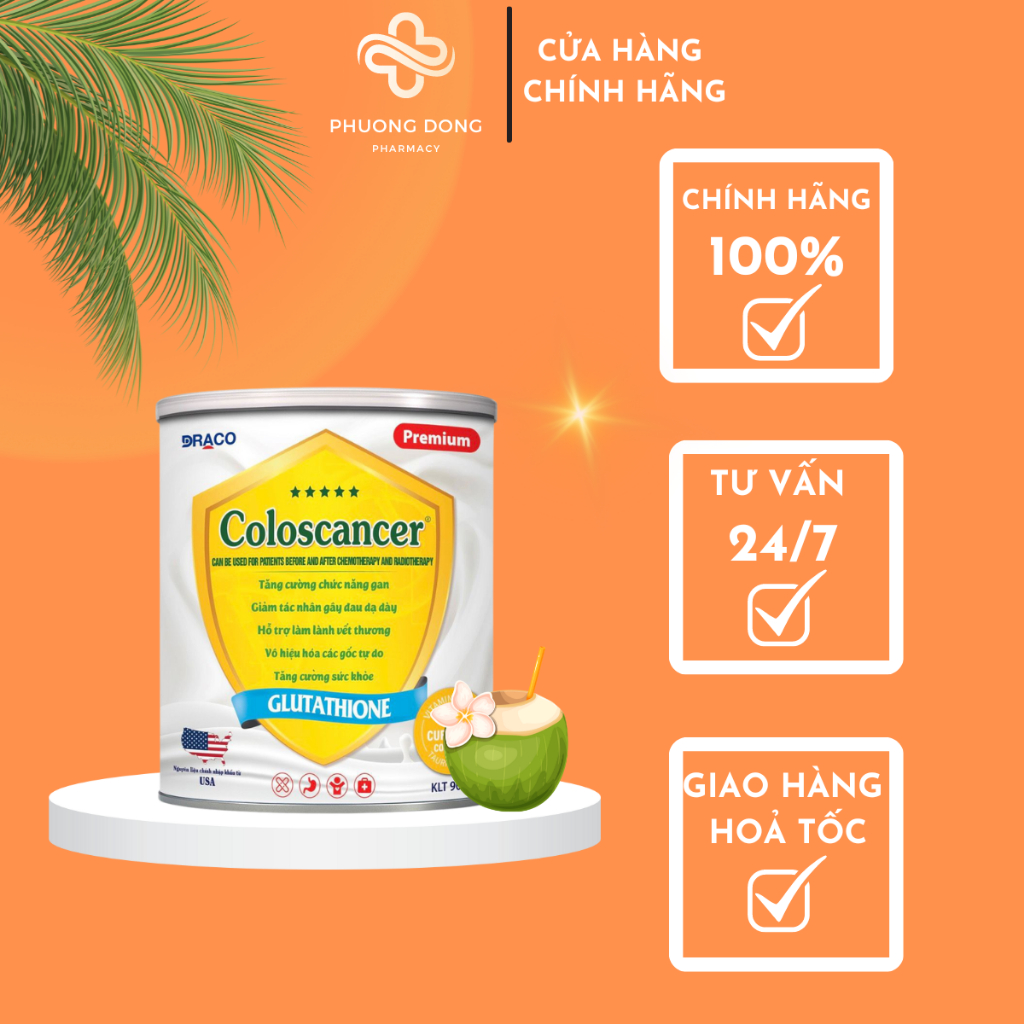 SỮA DINH DƯỠNG DÀNH CHO BỆNH NHÂN UNG THƯ COLOSCANCER 900G - PHƯƠNG ĐÔNG PHARMACY