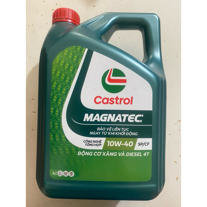 Castrol magnatec 10w40 cam kết chính hãng
