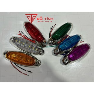 Đèn nóc xe tải 2 chế độ 4022. Đèn sườn xe tải, mặt ga lăng 12/24v cực đẹp.