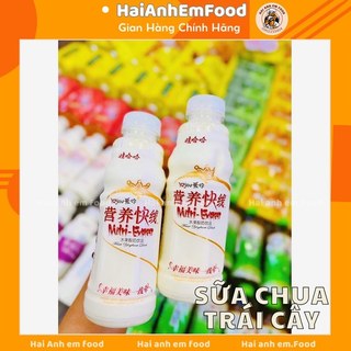Nước sữa chua uống trái cây wahaha risen , sữa chua uống trái cây đài loan
