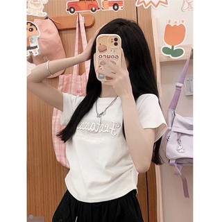 Áo croptop Flo không rúm eo chất vải cty mềm mịn form dáng vừa ôm kèm ảnh thật cuối cận chất