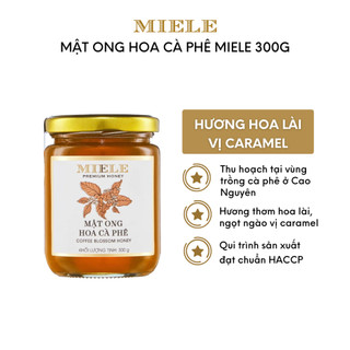 Mật ong hoa cà phê miele 300g