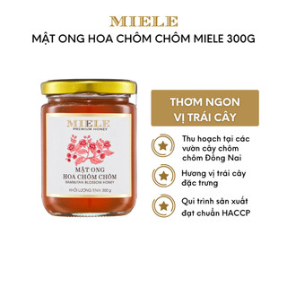 Mật Ong Hoa Chôm Chôm Miele 300G