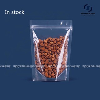Túi zipper 2 mặt Trong đựng thực phẩm