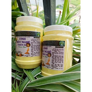 Tinh bột nghệ nguyên chất Thiên An hộp 250g công nghệ bào chế tinh bột nghệ không hóa chất bảo quản
