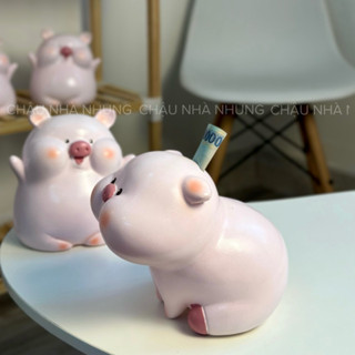  HEO ĐẤT   LỢN TIẾT KIỆM Chất Liệu COMPOSITE XỊN trang trí nhà cửa tiết kiệm cho bé   Hàng có sẳn cập nhật mẫu mới nhất   