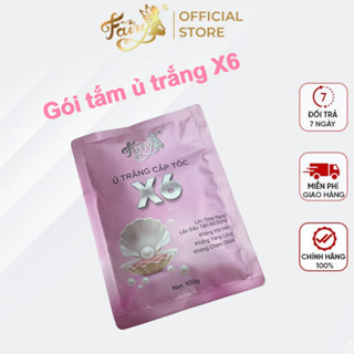 Gói tắm ủ trắng X6 dành cho da Body (100g)