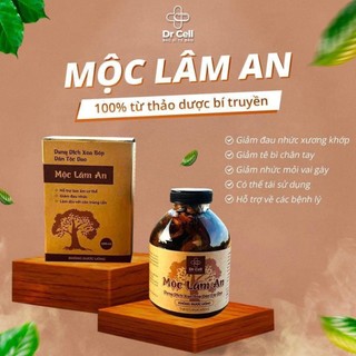 Dung Dịch xoa bóp - Dân Tộc Dao Dr Cell Mộc Lâm An cải thiện đau nhức xương khớp, mùi hương đuổi côn trùng