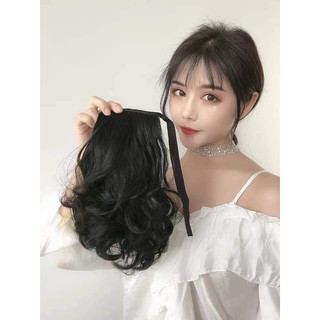 [ HOẢ TỐC] TÓC GIẢ CỘT XOĂN NGẮN