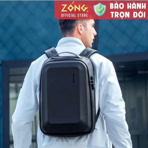 ZÓNG®Balo laptop gaming vỏ cứng, có khóa số chống trộm 15.6 inch – Mark Ryden MR2958