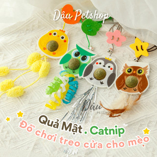 Đồ chơi dán tường dây treo cho mèo