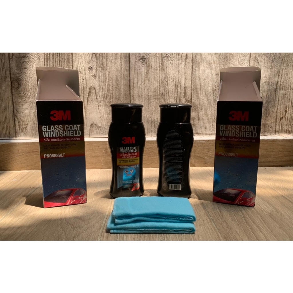 Dung dịch chống bám nước, nước mưa trên kính ô tô, gương hậu chính hãng 3M 08889LT  200ml