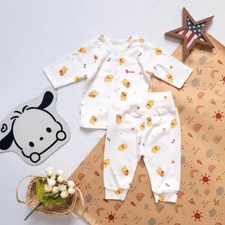 Bộ sơ sinh chính hãng Bunny chát cotton Hàn mềm mịn(*)