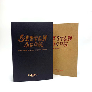 Sổ Sketchbook vẽ phác thảo / maker Potentate / Takeyo 120 tờ A4/A5