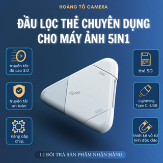 Đầu lọc thẻ nhớ nhỏ gọn đa năng phù hợp cho máy ảnh, laptop, iphone,...