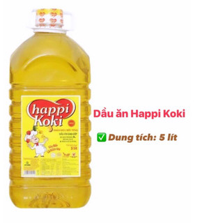 Dầu ăn Happi Koki 5l