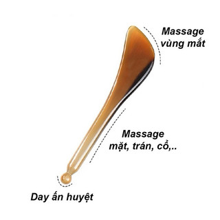 Cạo gió sừng gạch bạch huyết - dụng cụ diện chẩn - mh803