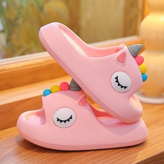 Dép bánh mì cho bé trai bé gái hình ngựa Pony - Uni siêu dễ thương mềm êm chân bé