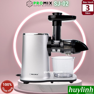 Máy ép chậm trục ngang Promix SJ-02 - 150W [Promix SJ02] - Bảo hành 3 năm