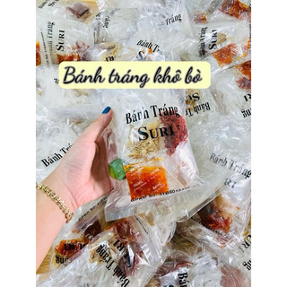 Bánh tráng suri khô bò hành phi sate tắc