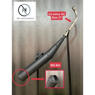 Pô sirius pô spark pô ex10 gắn sirrius móc, êm full ốp pô