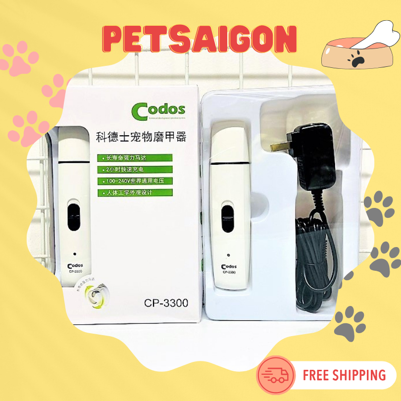 [CHÍNH HÃNG] MÁY DŨA MÓNG CODOS CP-3300 CHO CHÓ MÈO