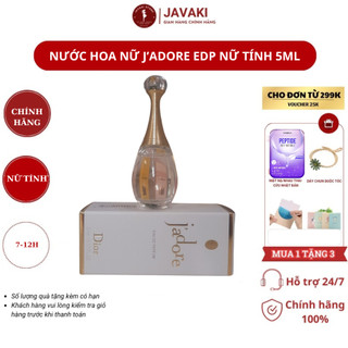 Nước hoa dior j'adore edp nữ tính minisize 5ml - chính hãng pháp