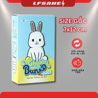 Bài tarot chubby bun rabbit size gốc 7x12 78 lá bài bói oracle