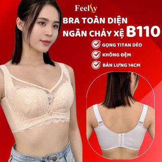 Áo Ngực Định Hình Feelsy B110 Nâng Đẩy Bản To Có Gọng Chống Xệ  Siết Mỡ Lưng Nách Dáng Full Quả