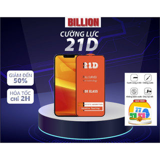 Kính cường lực iphone, cường lực 21D full màn cho ip 15 14 13 12 11 pro promax xsmax xs x 8plus 7plus 8 7 6s 6 .