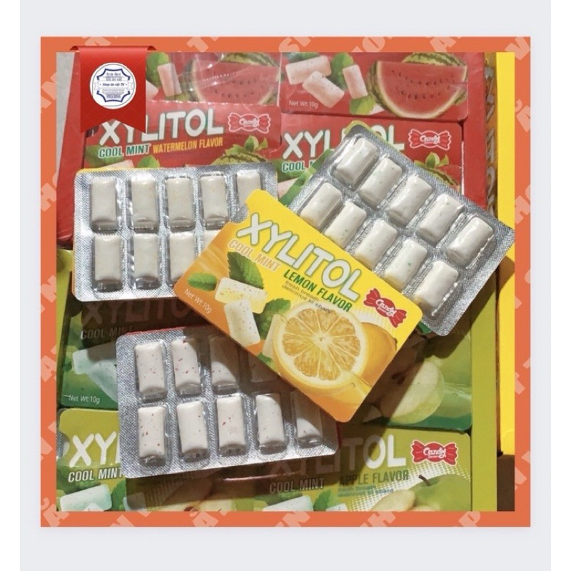 30 vỉ kẹo ,,Gum XYLITOL
