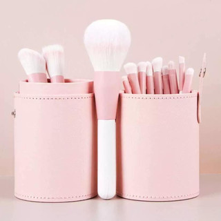 Bộ cọ trang điểm cá nhân gồm 12 cọ đi kèm túi đựng hoặc ống cắm