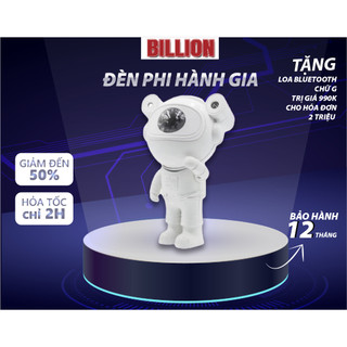 Đèn Led Phi Hành Gia BILLION Có Loa Bluetooth Cảm Biến Nháy Theo Nhạc Nhiều Chế Độ Thiên Hà BILLION