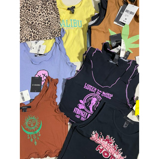 Áo balo crop top f21 nhiều mẫu vnxk