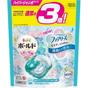 <HÀNG CHÍNH HÃNG>Viên Giặt Xả P&G Bold Gel Ball 4D xanh 33 Viên Nhật Bản- OhayoShop