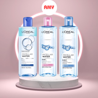 Nước Tẩy Trang L'oreal Dành Cho Da Dầu Da Nhạy Cảm, Làm Sạch Trang Điểm