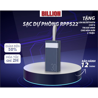 Sạc Dự Phòng Remax RPP 320 30000Mah Sạc Nhanh QC3.0 22.5W Và PD20W, VOOC 2.0, 3 Cổng Nhanh Bảo hành 12 tháng .