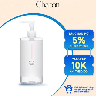  Nước Tẩy Trang Cho Da Nhạy Cảm Chacott Cleansing Water 500ml - Chacott 
