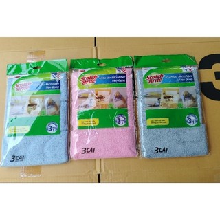 Khăn lau microfiber Scotch Brite 3M đa năng siêu mềm