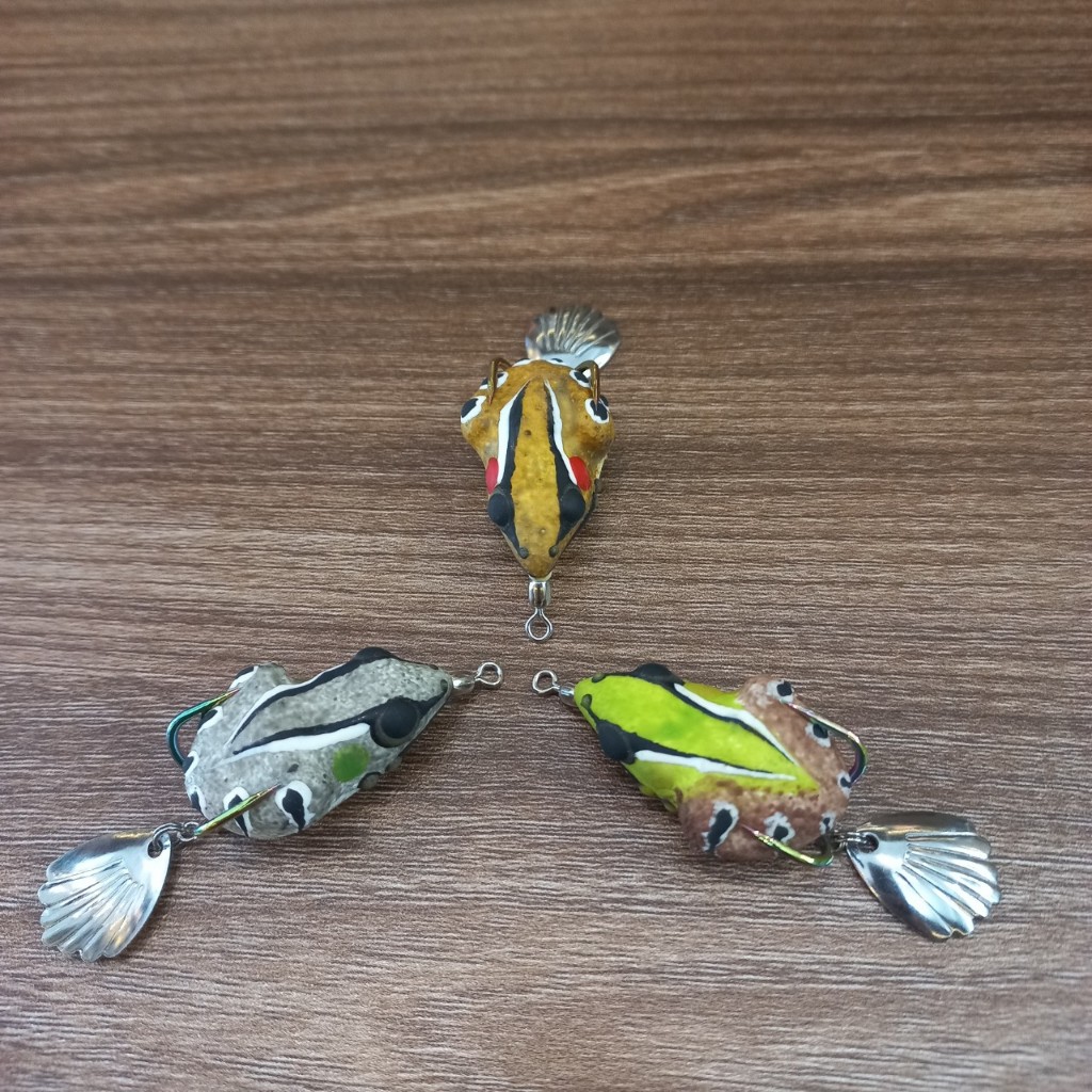 Mồi câu Lure ếch giả 7g Nổi